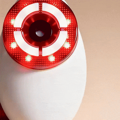 7 lights, one button