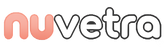 NuVetra logo with a stylized 'u' in orange and the rest in black on a white background