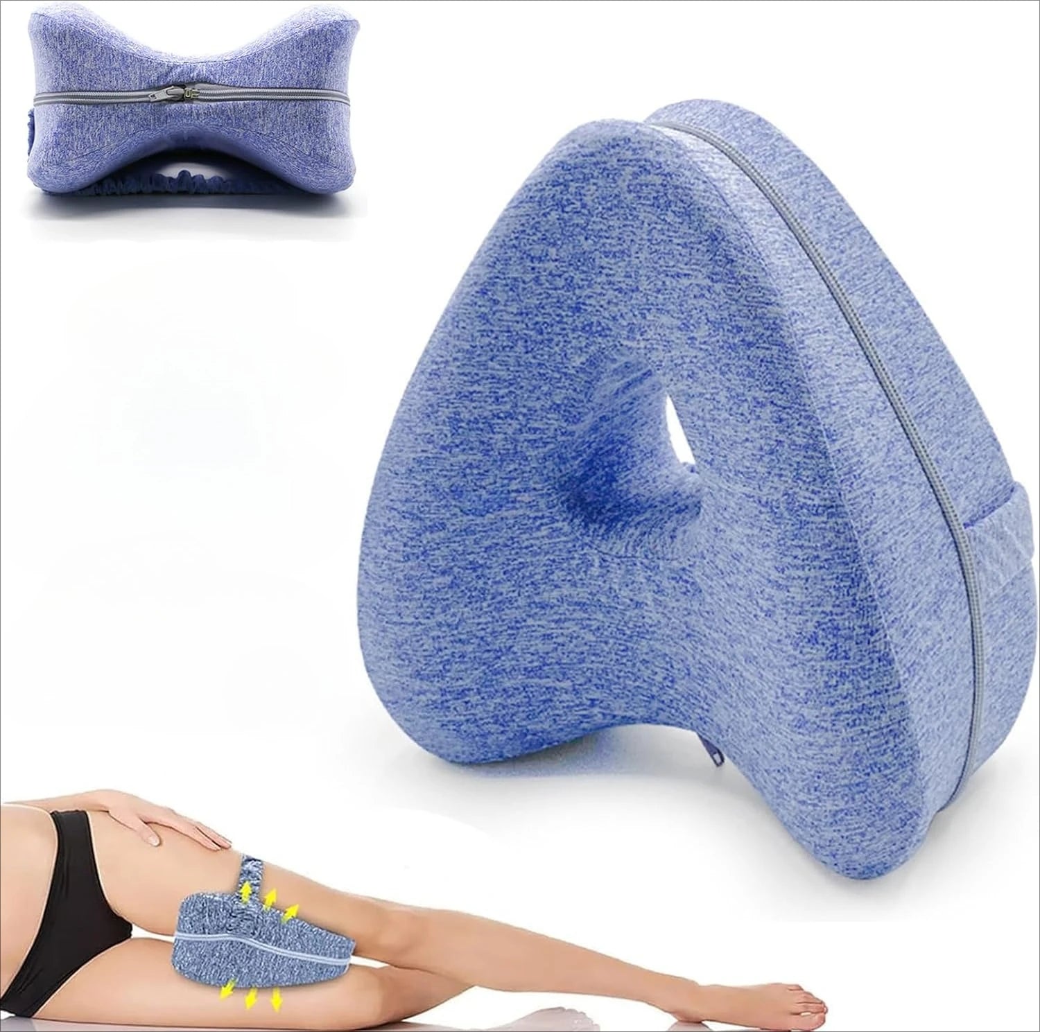 HipAlign Pro™ – Memory Foam Hip Alignment Pillow