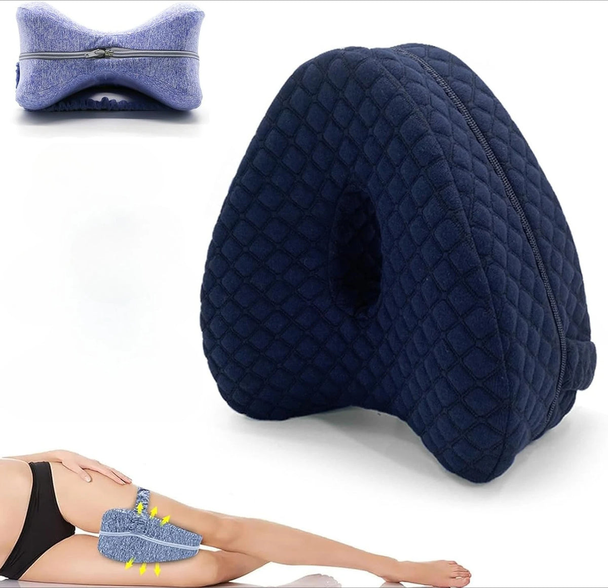 HipAlign Pro™ – Memory Foam Hip Alignment Pillow