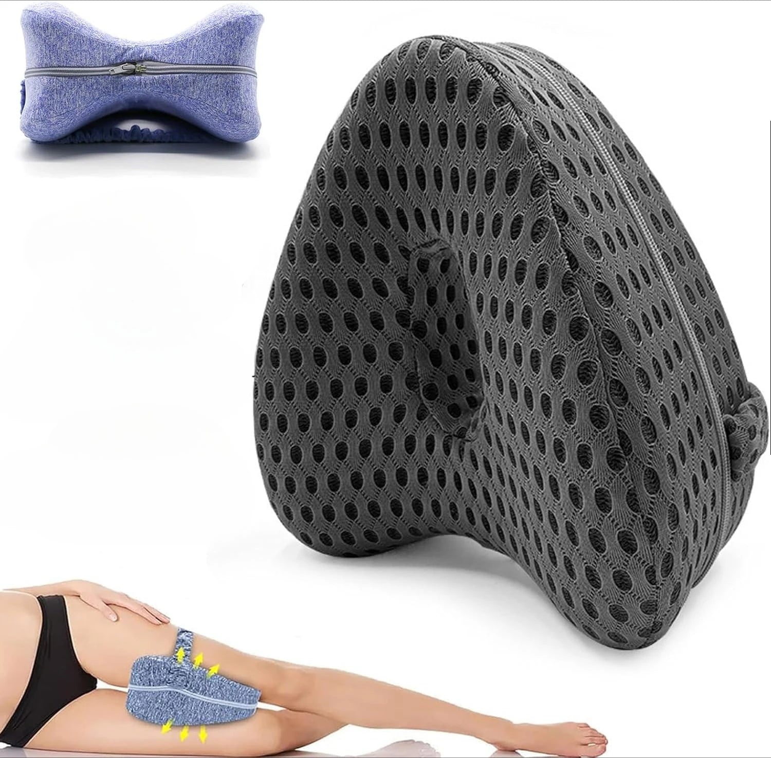 HipAlign Pro™ – Memory Foam Hip Alignment Pillow