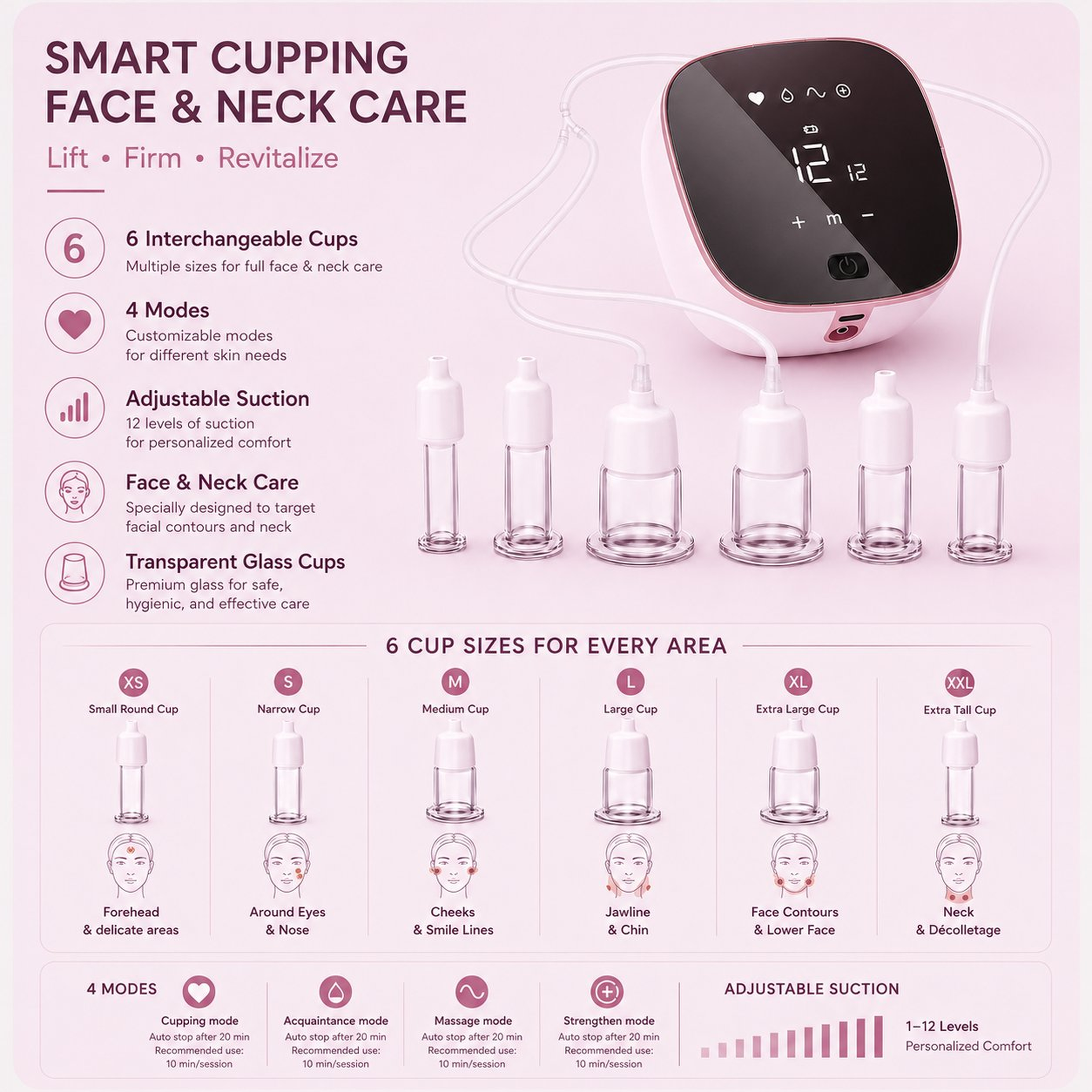 ContourGlow Facial Cupping & Sculpting System